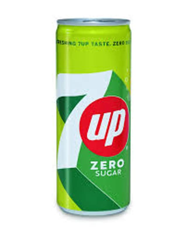 7up Soft Drink Zero Sugar Tin 250Ml