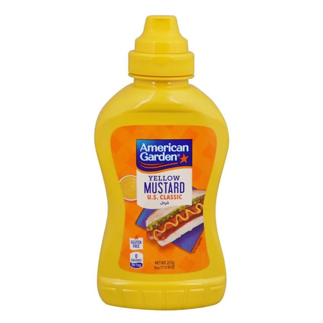 American Garden Yellow Mustard Classic 227Gm