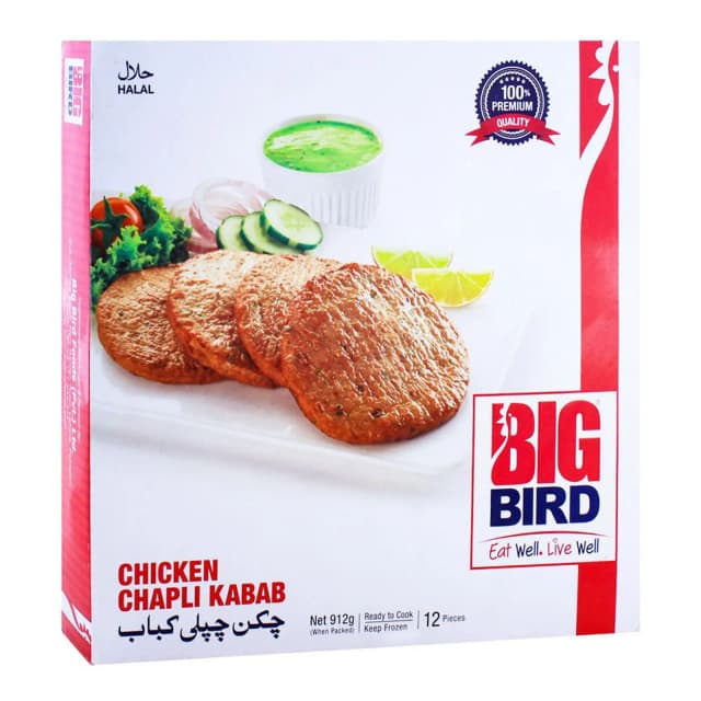 Big Bird Chapli Kabab 912Gm