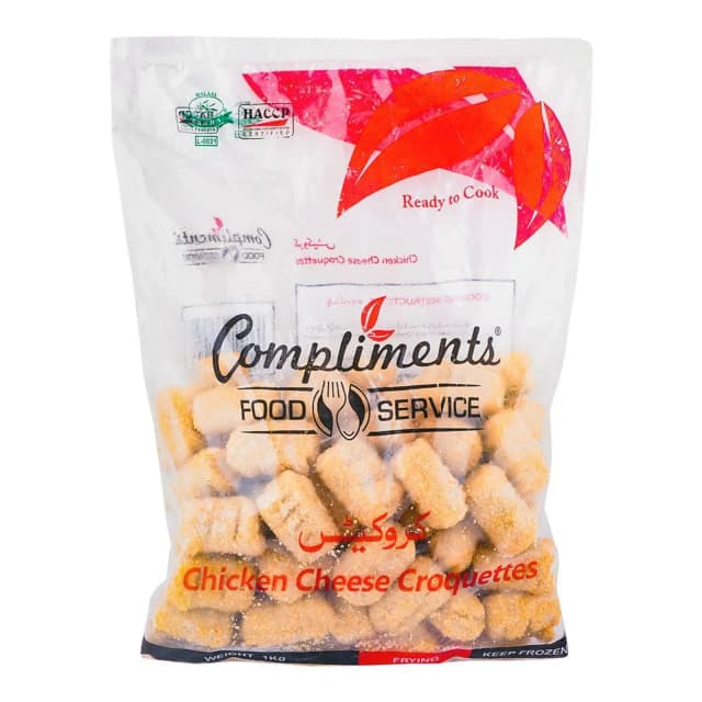 Big Bird Cheesy Chicken Croquettes 1Kg