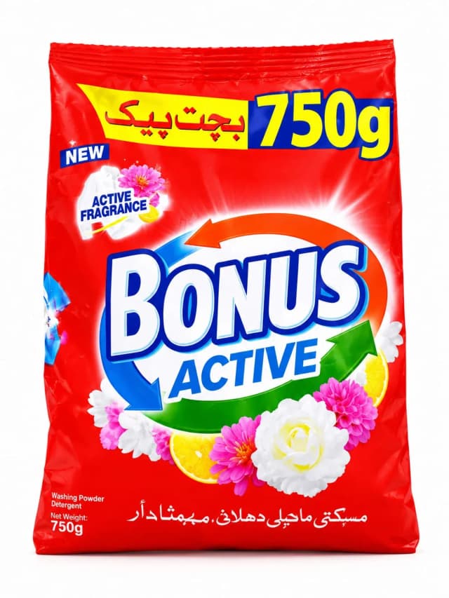 Bonus Active Detergent 750gm