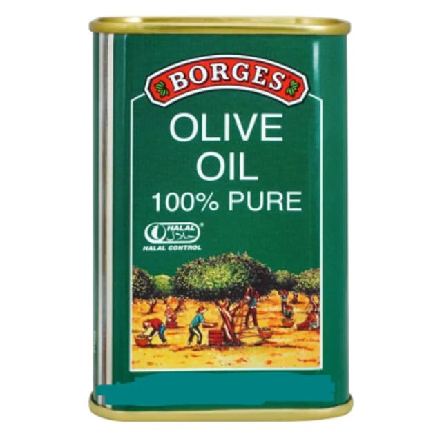 Borges Olive Oil Massage Tin 200Ml