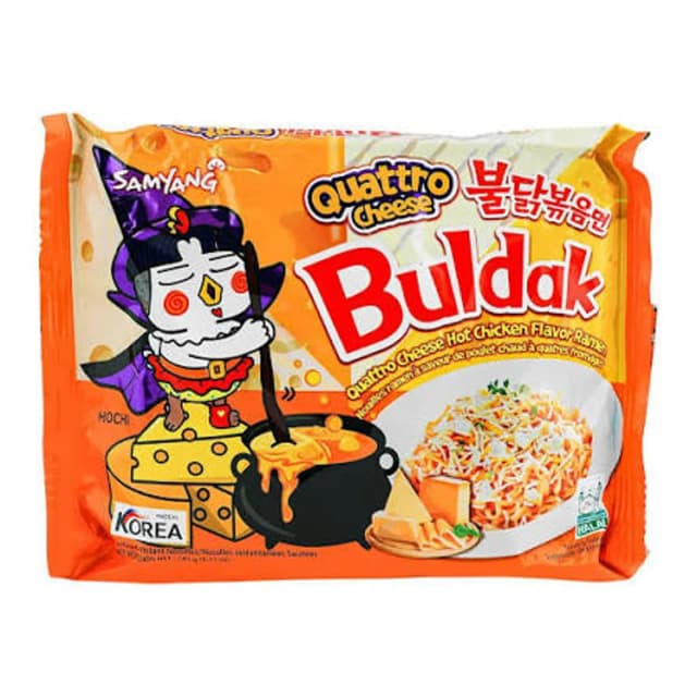 Buldak Carbonara Hot Chicken Quatro Cheese Noodle 130Gm
