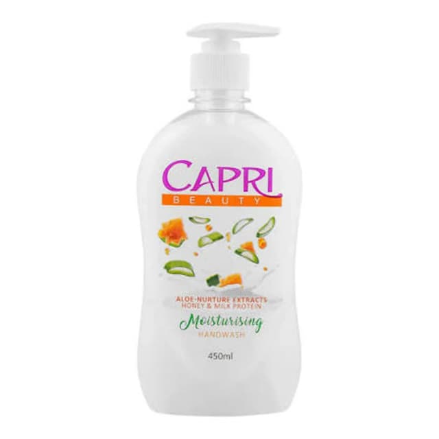 Capri Beauty Aloe Vera Honey Milk Protein Hand Wash 450ml