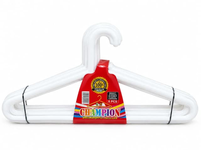 Champion Plastic Hanger 6pcs