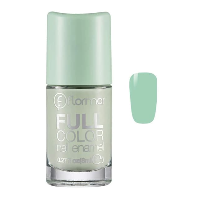 Flormar Full Color Nail Polish Fc Petite Mint 8ml