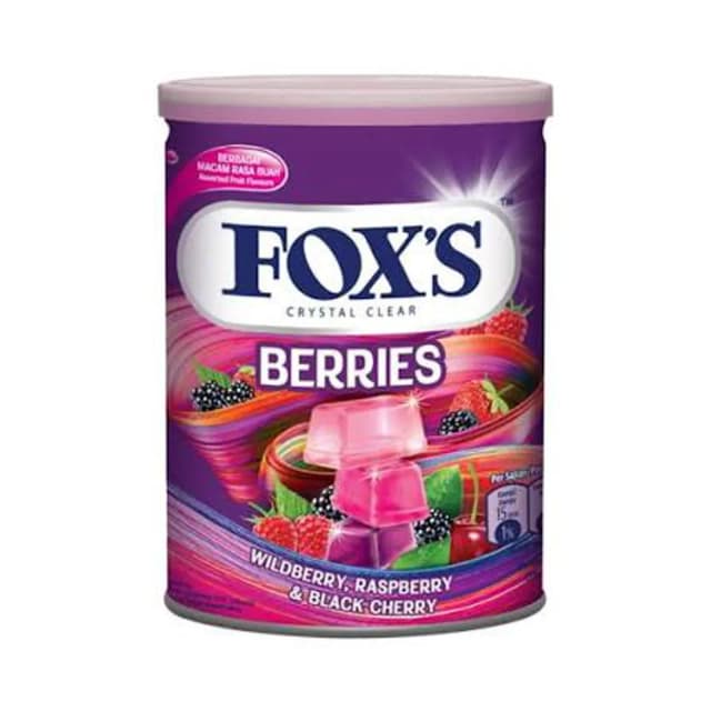 Foxs Berries Candy Tin