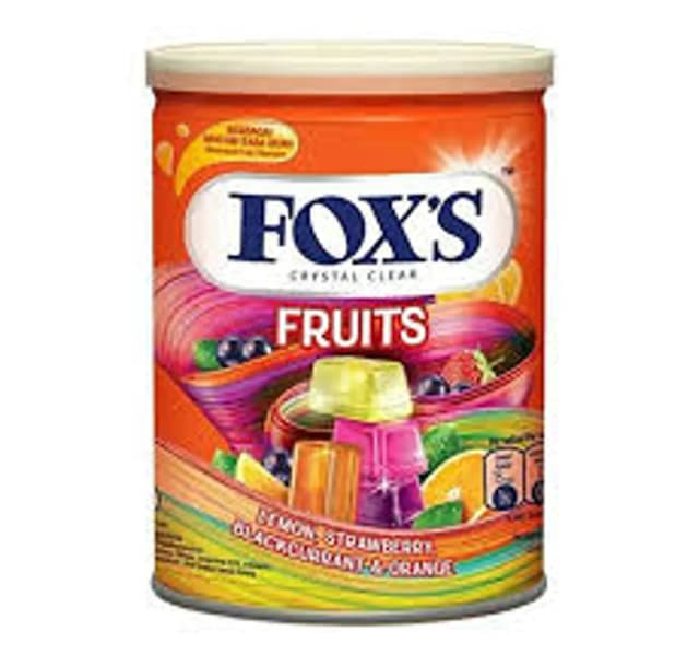 Foxs Fruits Candy Tin