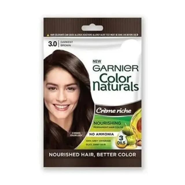 Garnier Colors Naturals Darkest Brown Sachet 3.0