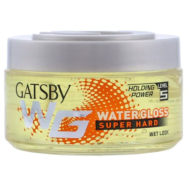 Gatsby Water Gloss Super Hard Yellow Hair Gel 75gm