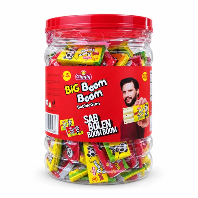 Giggly Boom Boom Jar 120Pc