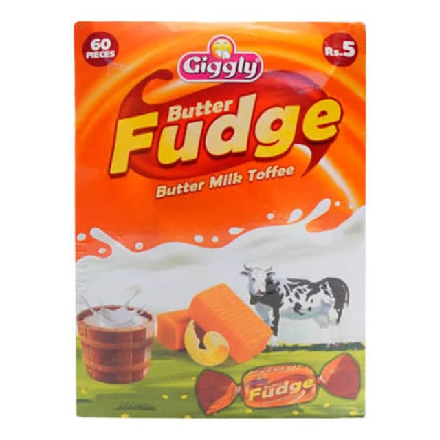 Giggly Butter Fudge Milk Toffee 50Pc