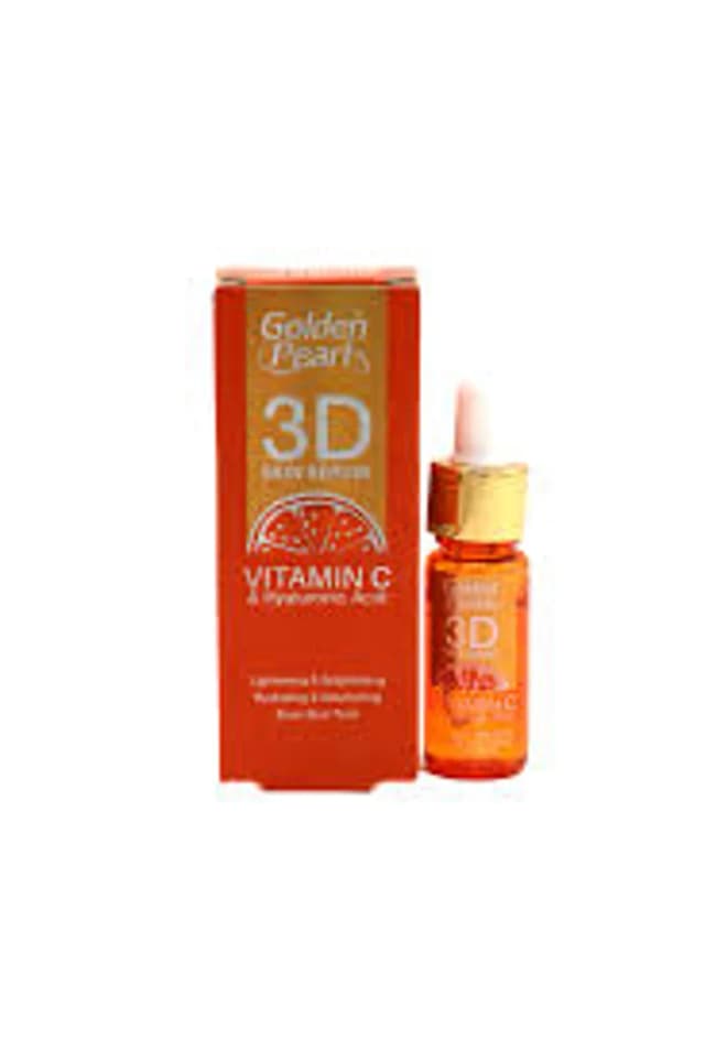 Golden Pearl 3D Vitamin C Hyaluronic Acid Serum 10ml