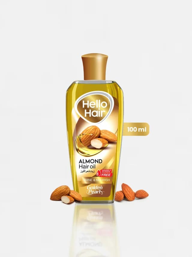 Hello Hair Almond Hair Oil 100ml