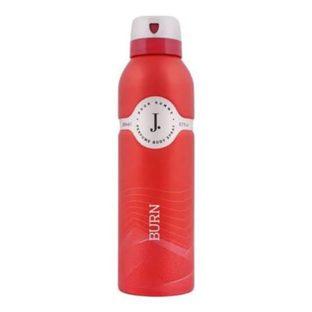J. Pour Homme Burn Perfumed Body Spray 200ml