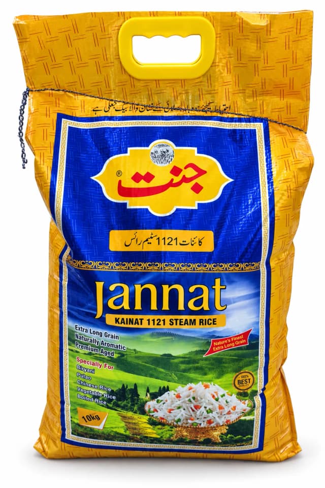Jannat Kainat 1121 Steam Rice 10Kg