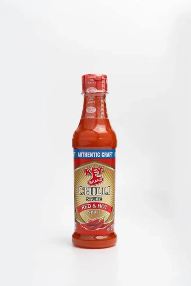 Key Brand Chilli Red & Hot Sauce 275Ml