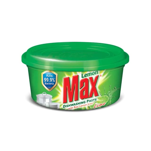 Lemon Max Dish Washing Paste Lime 200gm Green