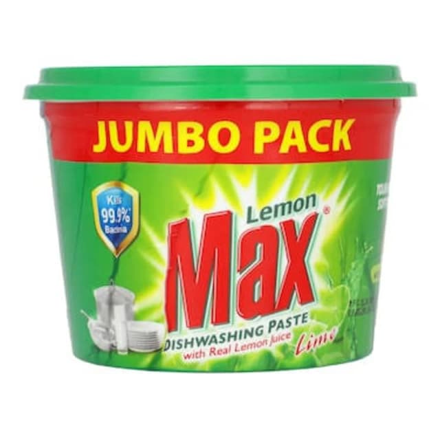 Lemon Max Dish Washing Paste Lime 750gm Green