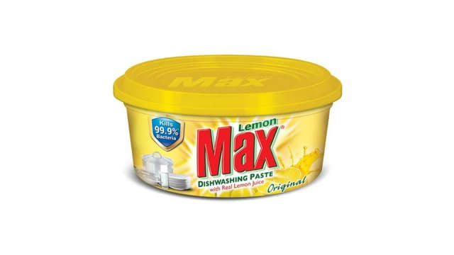 Lemon Max Dish Washing Paste Original 400gm Yellow