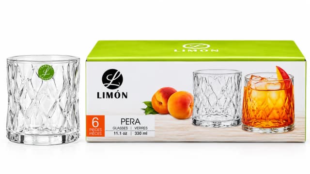 Limon Pera Glass 330Ml 6Pcs