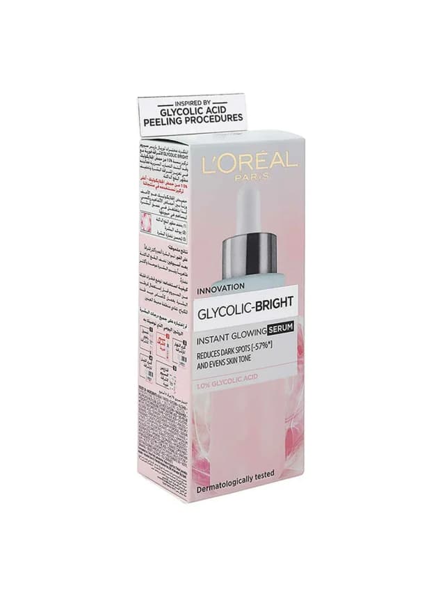 Loreal Glycolic Bright Instant Glowing Serum 30ml