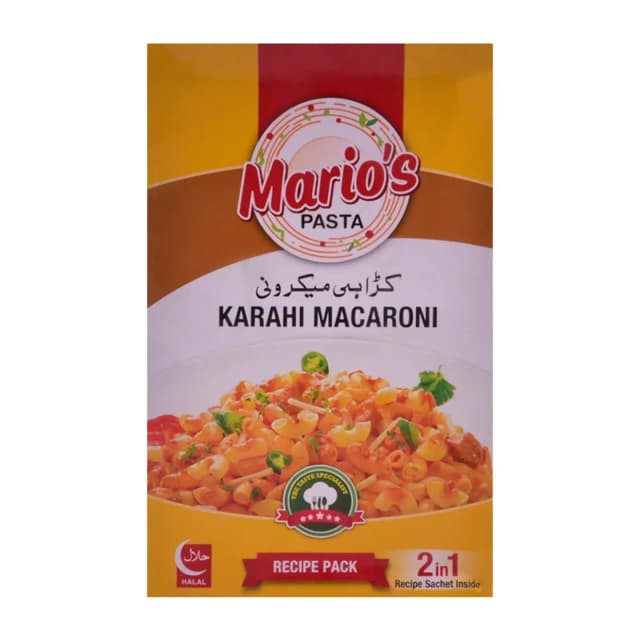 Marios Karahi Macaroni 225gm