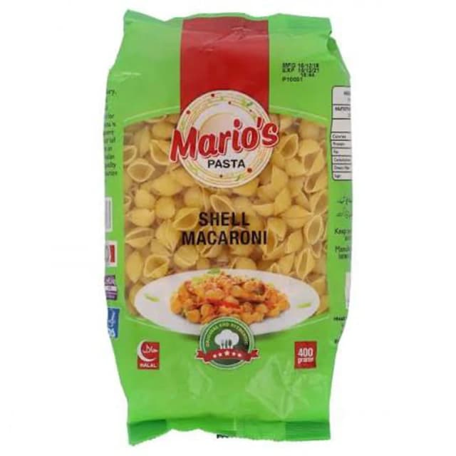 Marios Pasta Shell Macaroni 400gm