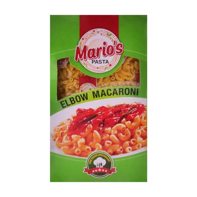Marios Pasta Small Elbow Macaroni 400gm