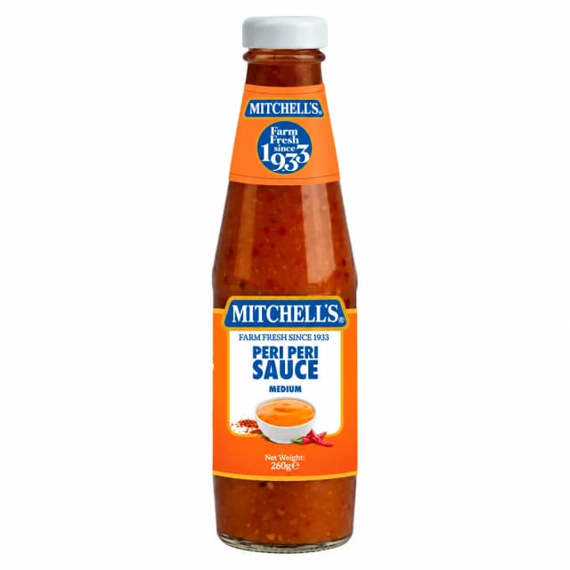 Mitchells Peri Peri Sauce Medium 260Gm
