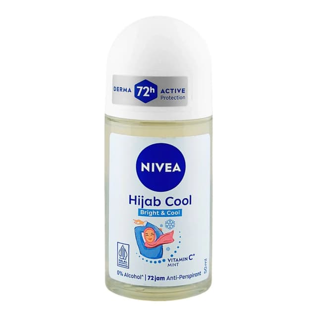 Nivea Hijab Cool Bright & Cool Roll On 50ml