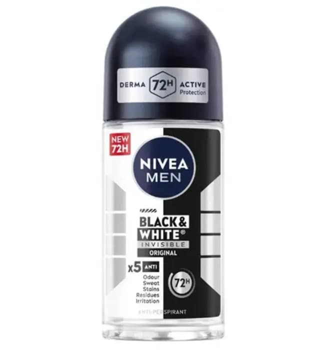 Nivea Men Black & White Roll On 50ml