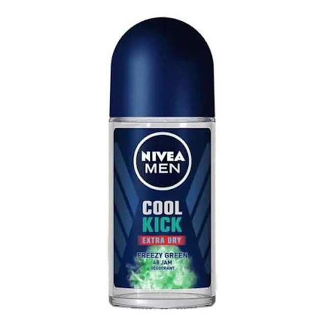 Nivea Men Cool Kick Freezy Green Roll On 50ml