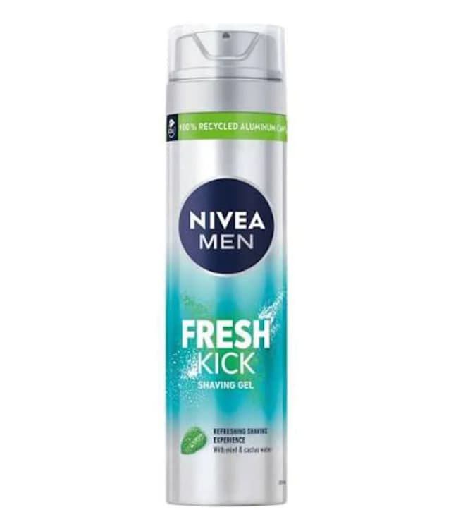 Nivea Men Fresh Kick Shaving Gel 200ml