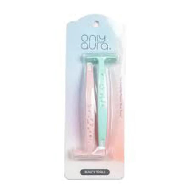 Only Aura Body Razor Beauty Tool 2pcs