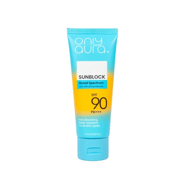 Only Aura Sun Block SPF-90 PA+++ 50ml