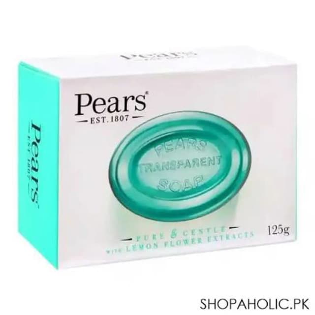 Pears Transparent Soap Pure And Gentle Lemon Flavor 125gm