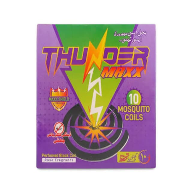 Sogo Thunder Maxx Perfumed Black Coil 10pcs