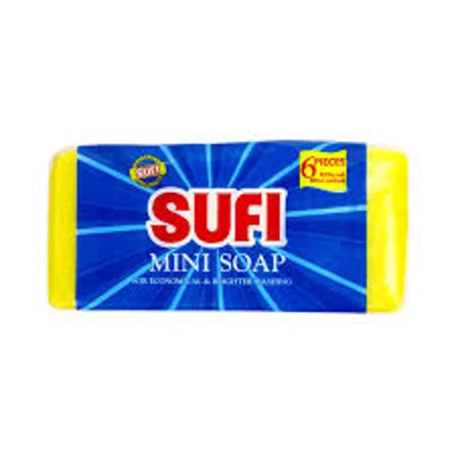 Sufi Mini Soap 6 Pcs 600gm
