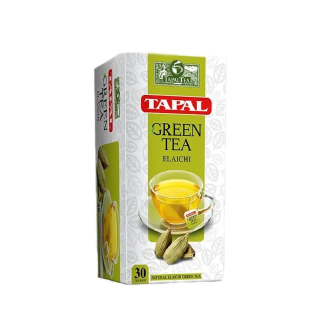 Tapal Green Tea Elaichi 30Pcs