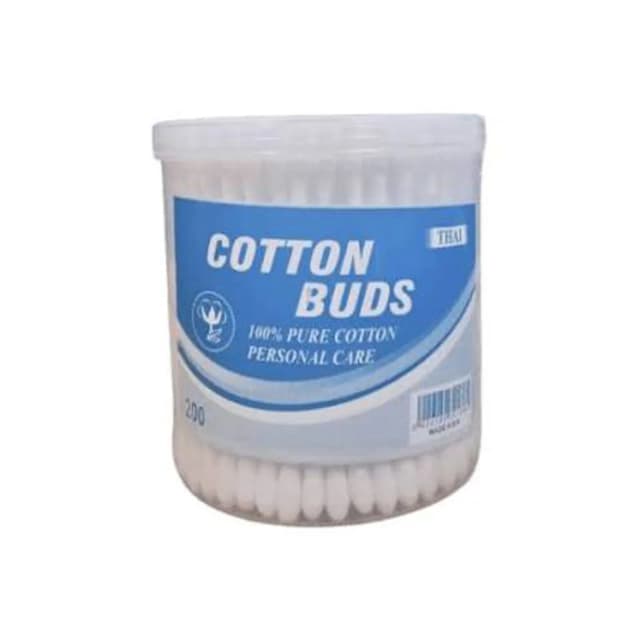 Top Tip Cotton Buds Plastic Jar 200pcs