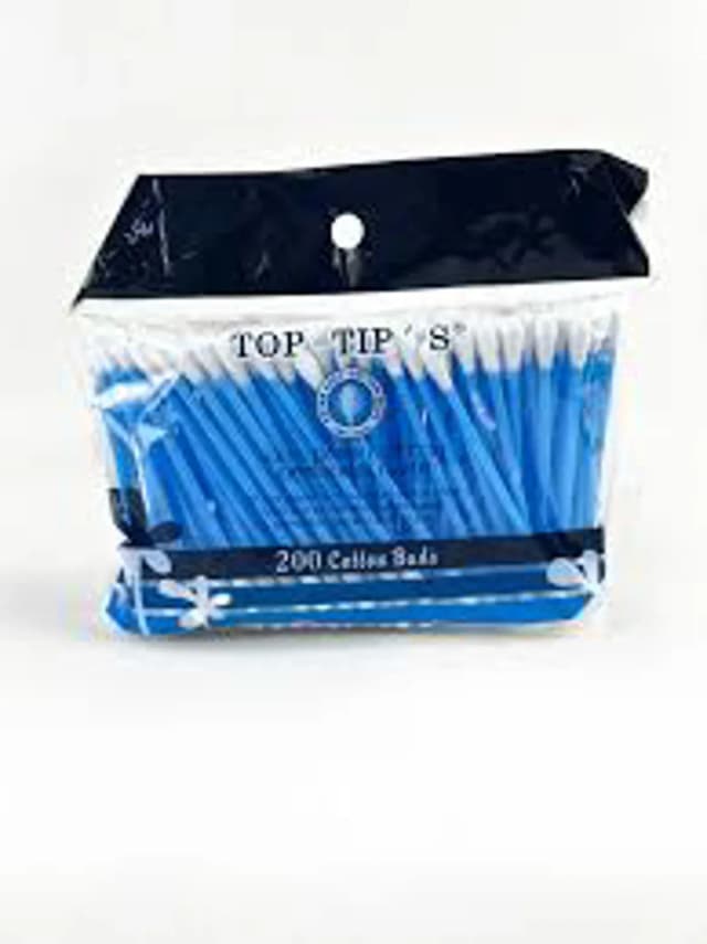 Top Tip Cotton Buds Wood 200pcs