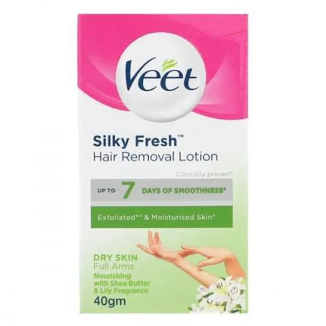 Veet Silky Fresh Hair Removal Lotion Dry Skin 40gm